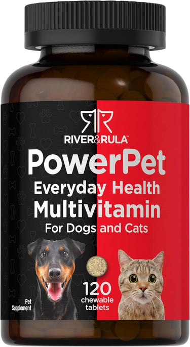 View 1 Multivitamines pour Chiens et Chats | 120 Comprimés à Mâcher