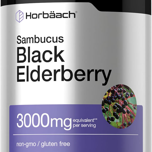 Black Elderberry | 180 Capsules