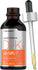Bottle of Liquid Vitamin D3+K2 with MK-7 by Horbaach featuring a dropper.