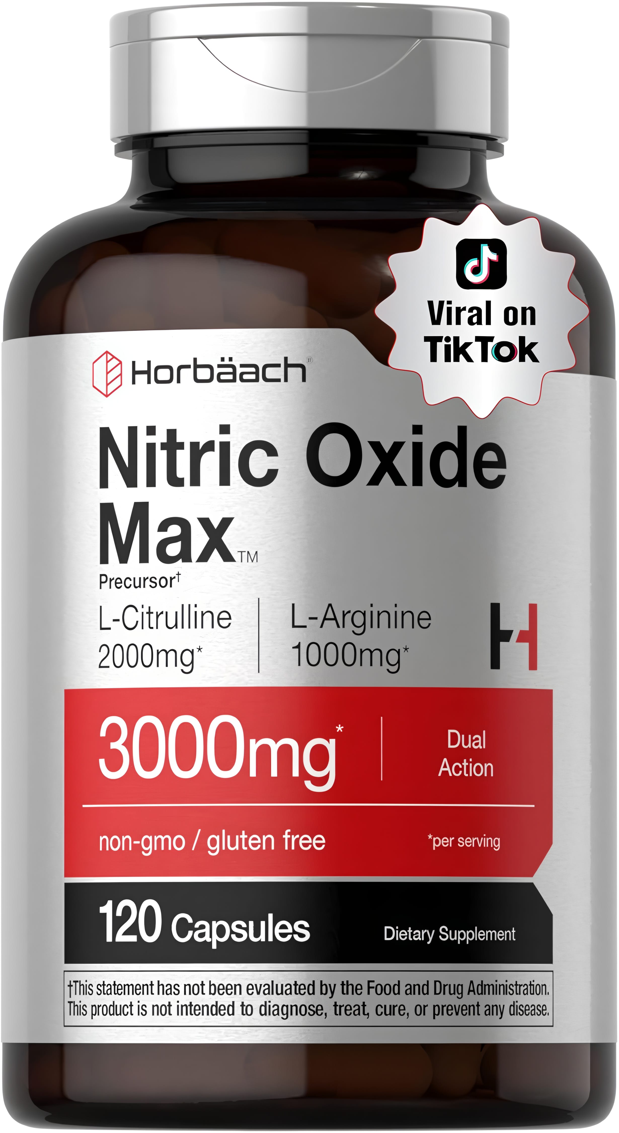 Óxido Nítrico 3000mg | 120 Cápsulas