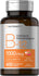 B-12 supplement bottle with label on a white background