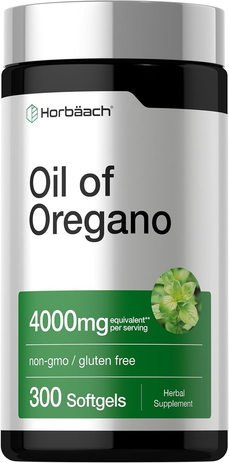 Olio di Origano 4000mg per dose | 300 Capsule Softgel