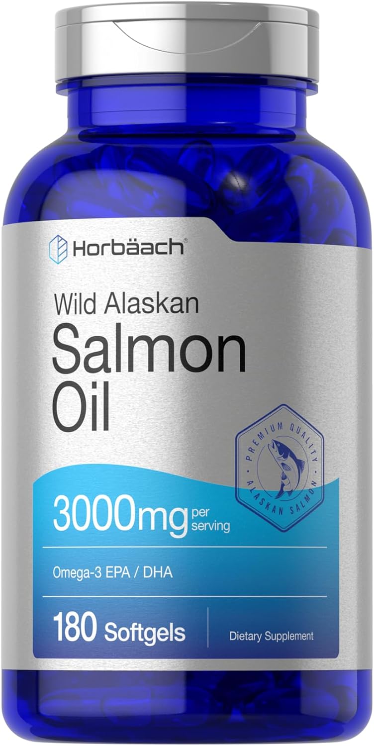 Fish Oil Salmon 3000mg | 180 Softgels