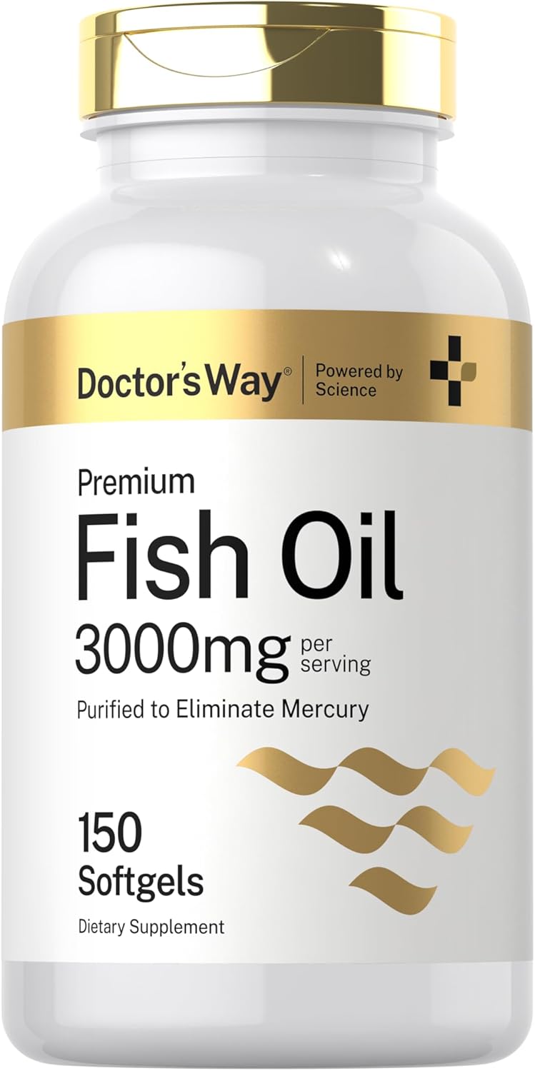 Fish Oil 3000mg per serving | 150 Softgels