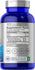 Blue supplement bottle with label showing 'Supplement Facts' and nutritional information.