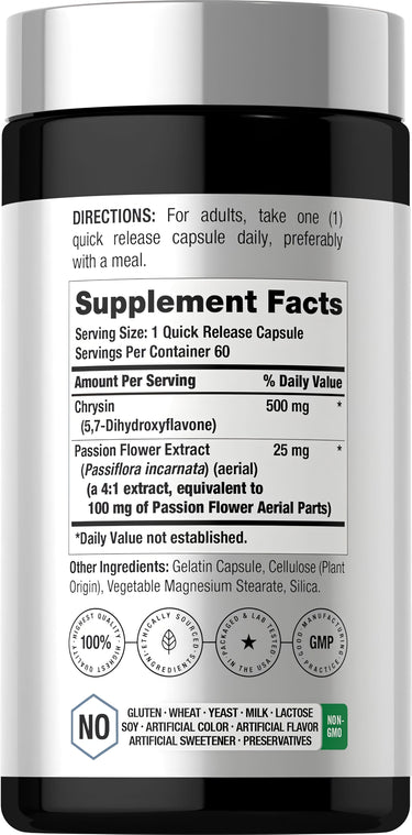 View 2 Chrysine 500mg | 60 Gélules