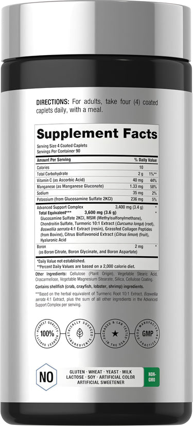 View 2 Glucosamine Chondroitin Complex | 360 Caplets