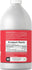 Supplement bottle with red label showing product facts on a white background