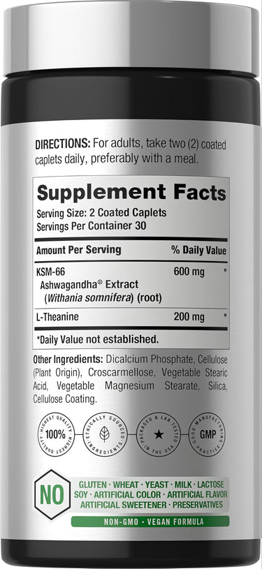 View 2 KSM-66 Ashwagandha 600mg por porção | 60 Comprimidos