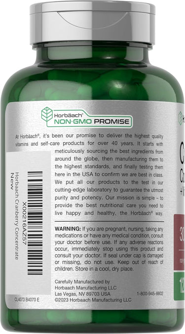 Green supplement bottle with label on a white background