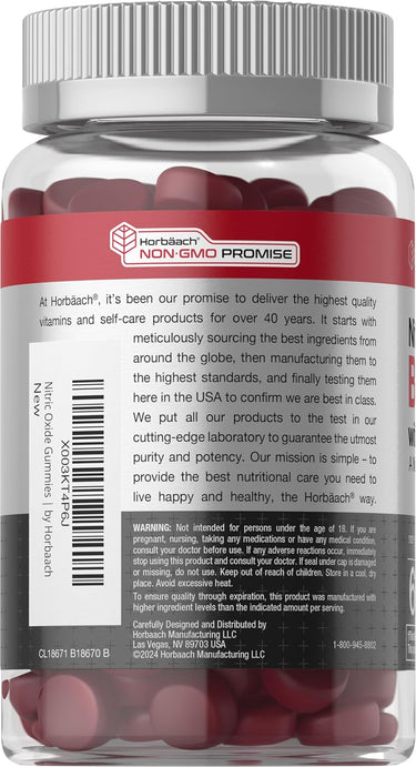 Nitric Oxide with Beet | 60 Gummies