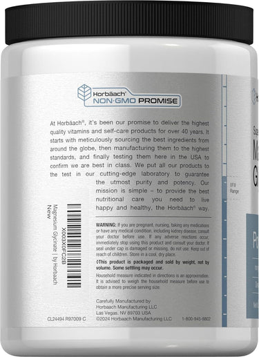 Magnesium Glycinate | 1lb Powder