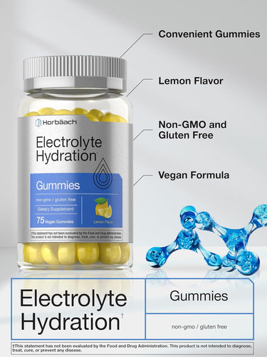 Hydration Electrolytes | 75 Gummies