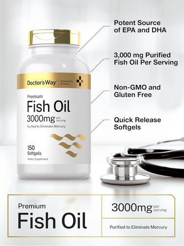 View 4 Fish Oil 3000mg per serving | 150 Softgels