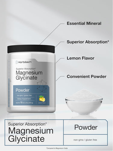 Magnesium Glycinate | 1lb Powder