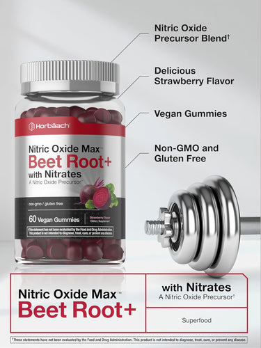 View 4 Nitric Oxide with Beet Root | 60 Gummies