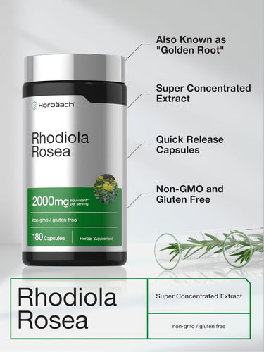 View 4 Rhodiola Rosea Root | 180 Capsules