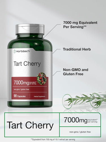 Tart Cherry Extract 7000mg | 90 Capsules