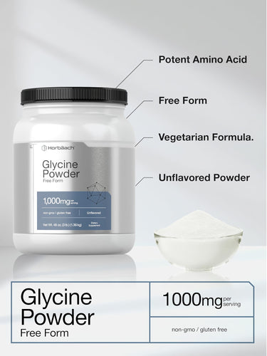 View 4 Glycin | 3 Pfund Pulver