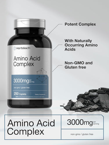 View 4 Complexe d'acides aminés 3000mg par portion | 250 Comprimés