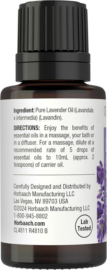 Lavender Essential Oil | .5oz Liquid