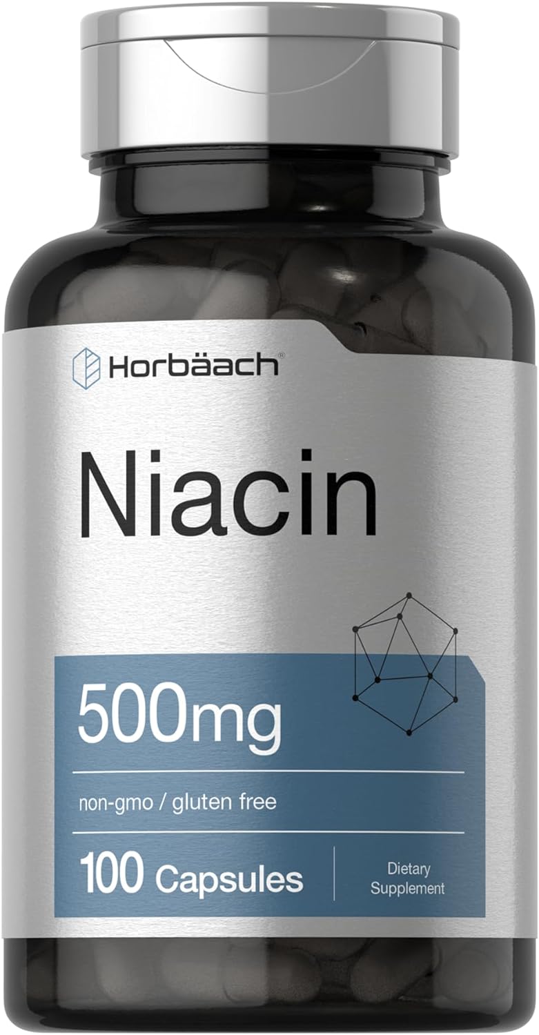 Niacin 500mg | 100 Capsules
