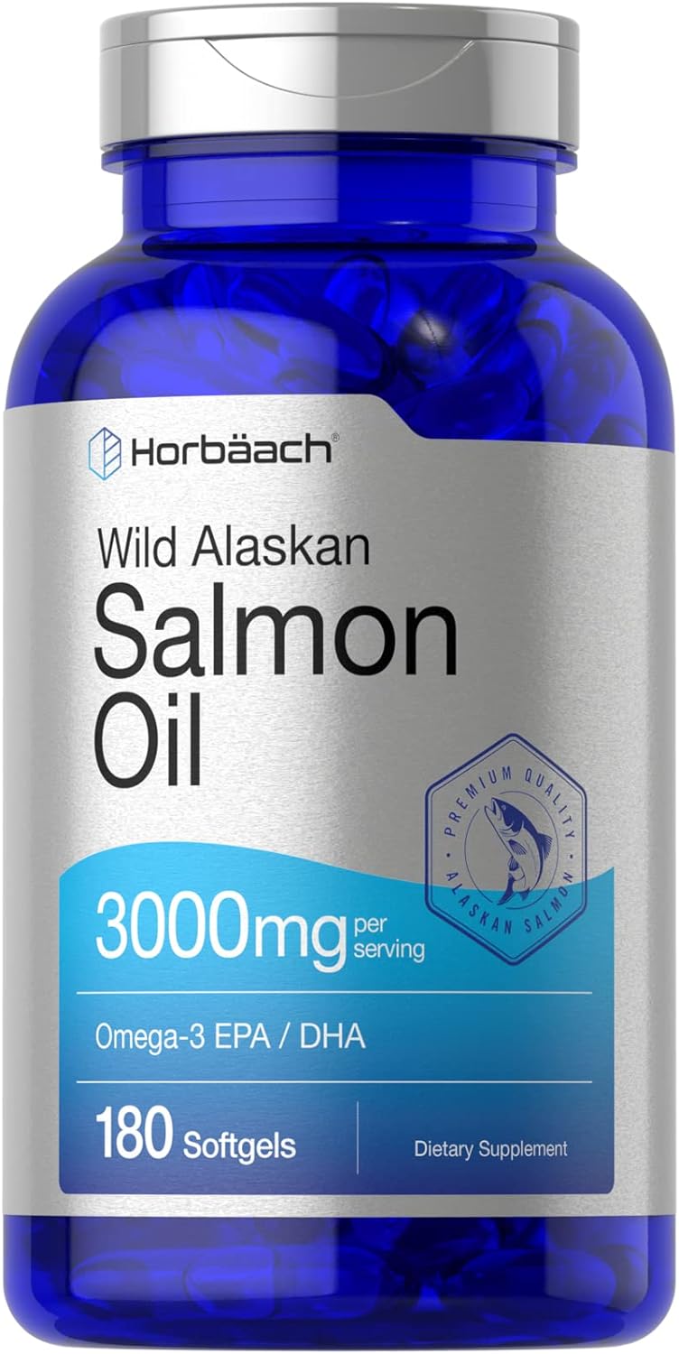 Fish Oil Salmon 3000mg | 180 Softgels