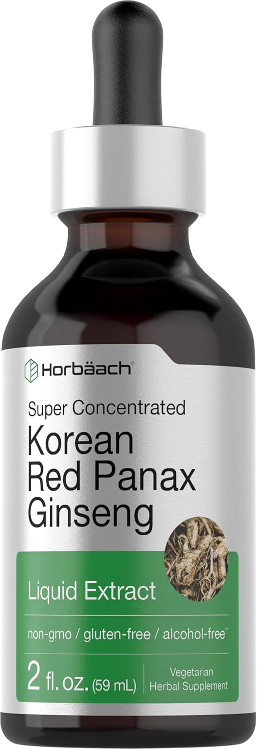 Extrato de Ginseng Vermelho Coreano | 60 ml Líquido