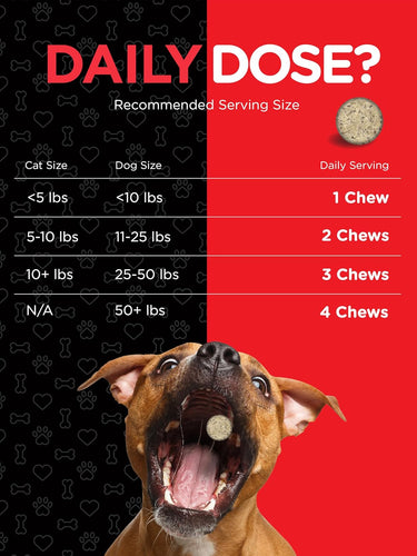 View 6 Multivitamines pour Chiens et Chats | 120 Comprimés à Mâcher