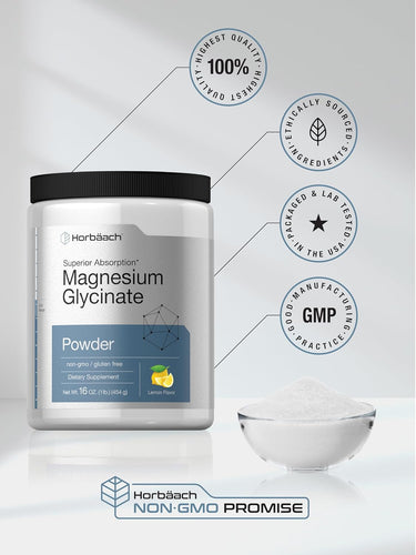 Magnesium Glycinate | 1lb Powder