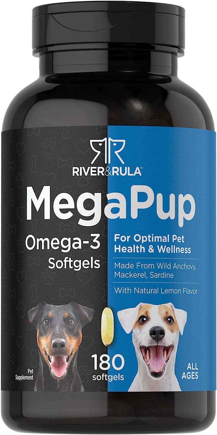 Fish Oil Omega-3 for Dogs | 180 Softgels