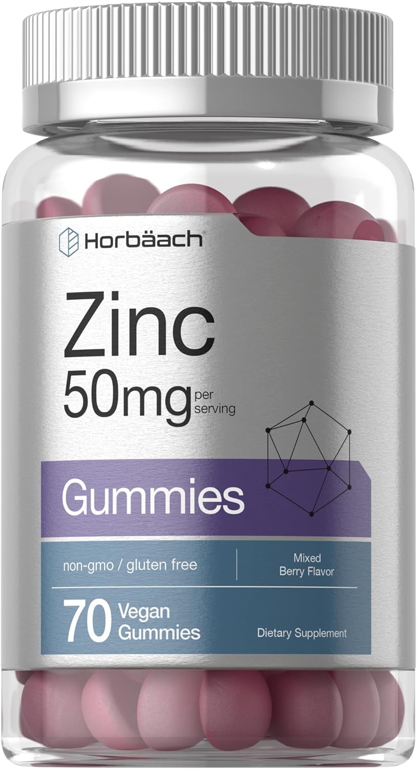 Zinc 50mg per serving | 70 Gummies