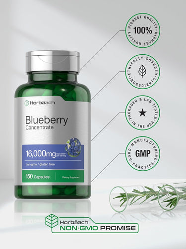 Blueberry Extract 8000mg | 150 Capsules