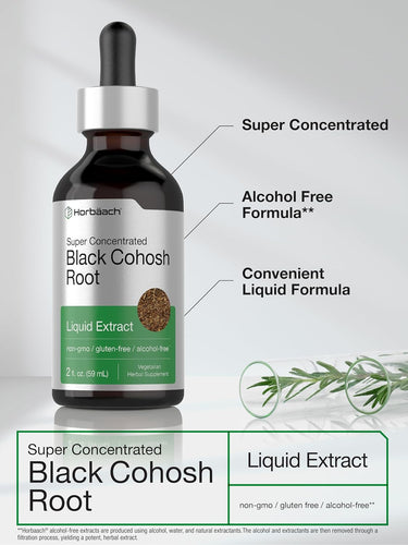 Black Cohosh Root Tincture | 2oz Liquid