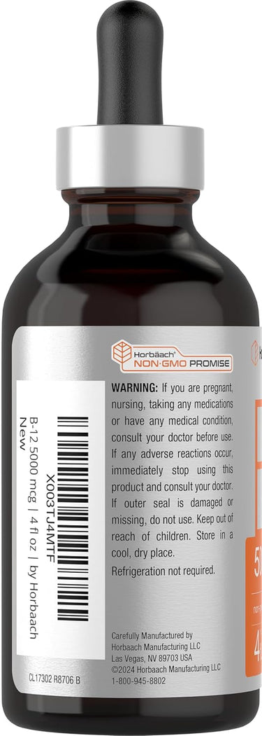 Vitamin B-12 5000mcg | 4oz