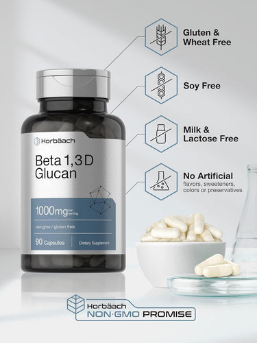 Beta Glucan 1,3D 1000mg | 90 Capsules