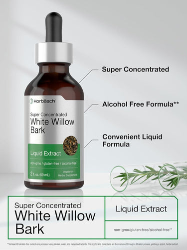 White Willow Bark Extract | 2oz Liquid