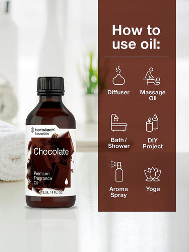 Chocolate Fragrance Oil | 4oz (118 mL)