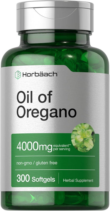 Oregano Oil 4000mg | 300 Softgel