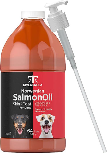 Salmon Oil for Dogs | 64 oz