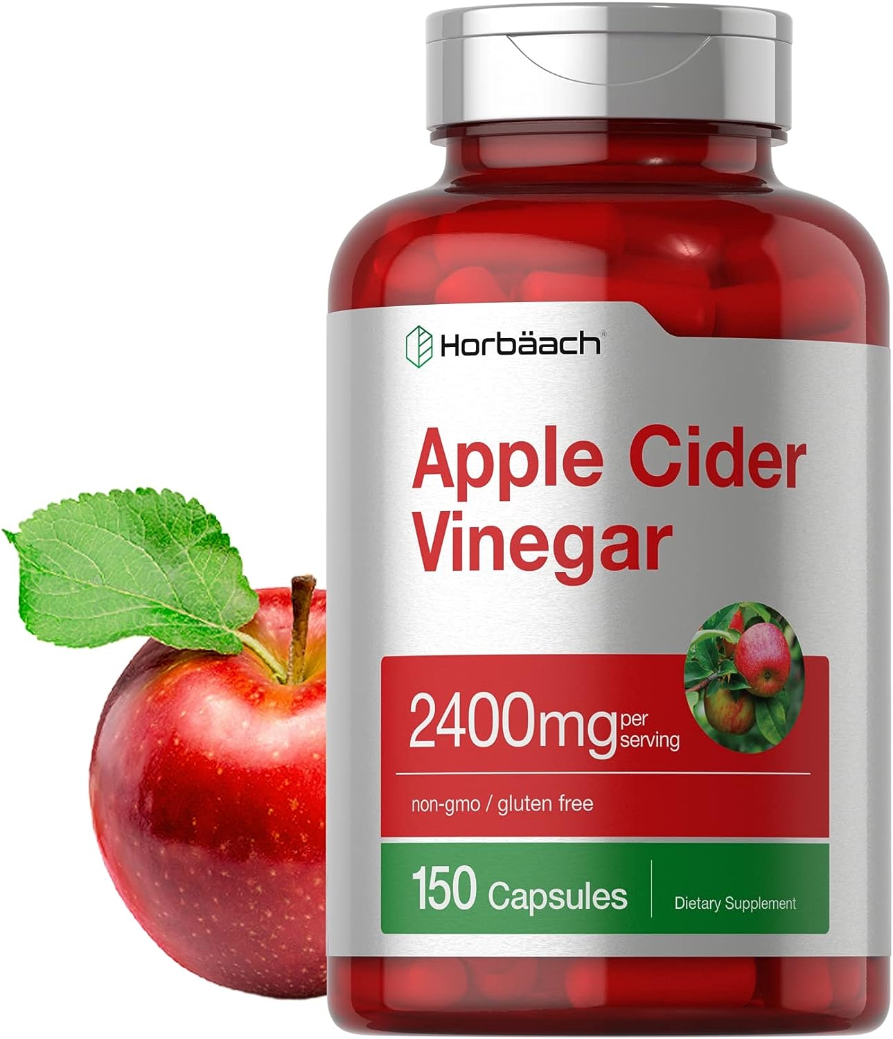 Apple Cider Vinegar 2400mg | 150 Capsules