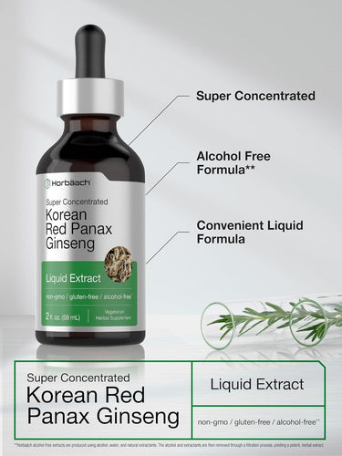 Korean Red Ginseng Extract | 2oz Liquid