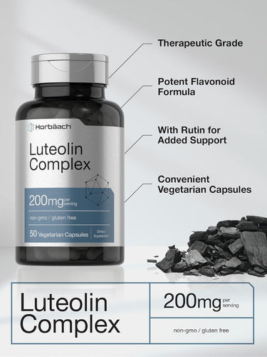 Luteolin Complex 200mg per serving | 50 Capsules