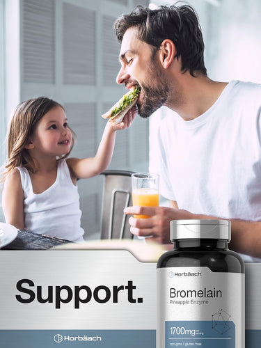 Bromelain 1700mg per serving | 120 Capsules