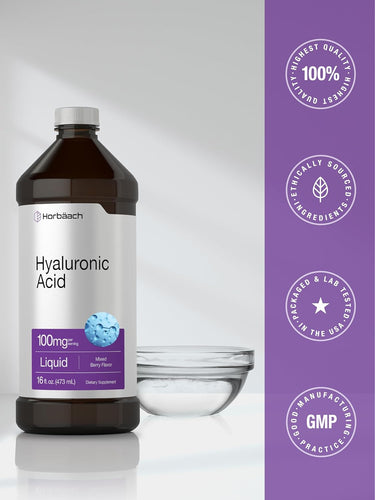 Hyaluronic Acid 100mg | 16oz Liquid