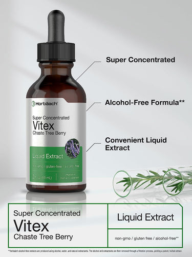 Vitex Berry Chasteberry Extract | 2oz Liquid