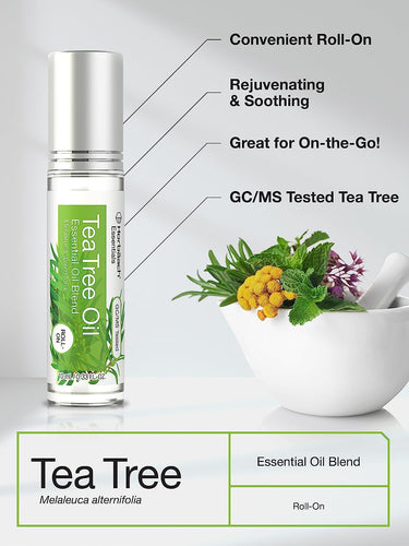 Tea Tree Oil | Roll On | .33oz 2 Pack