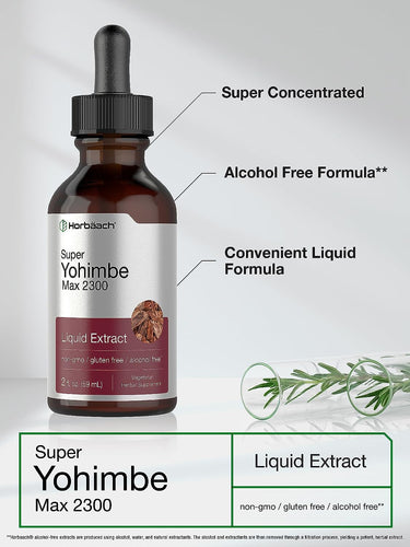 Super Yohimbe Bark Liquid Extract | 2 fl oz