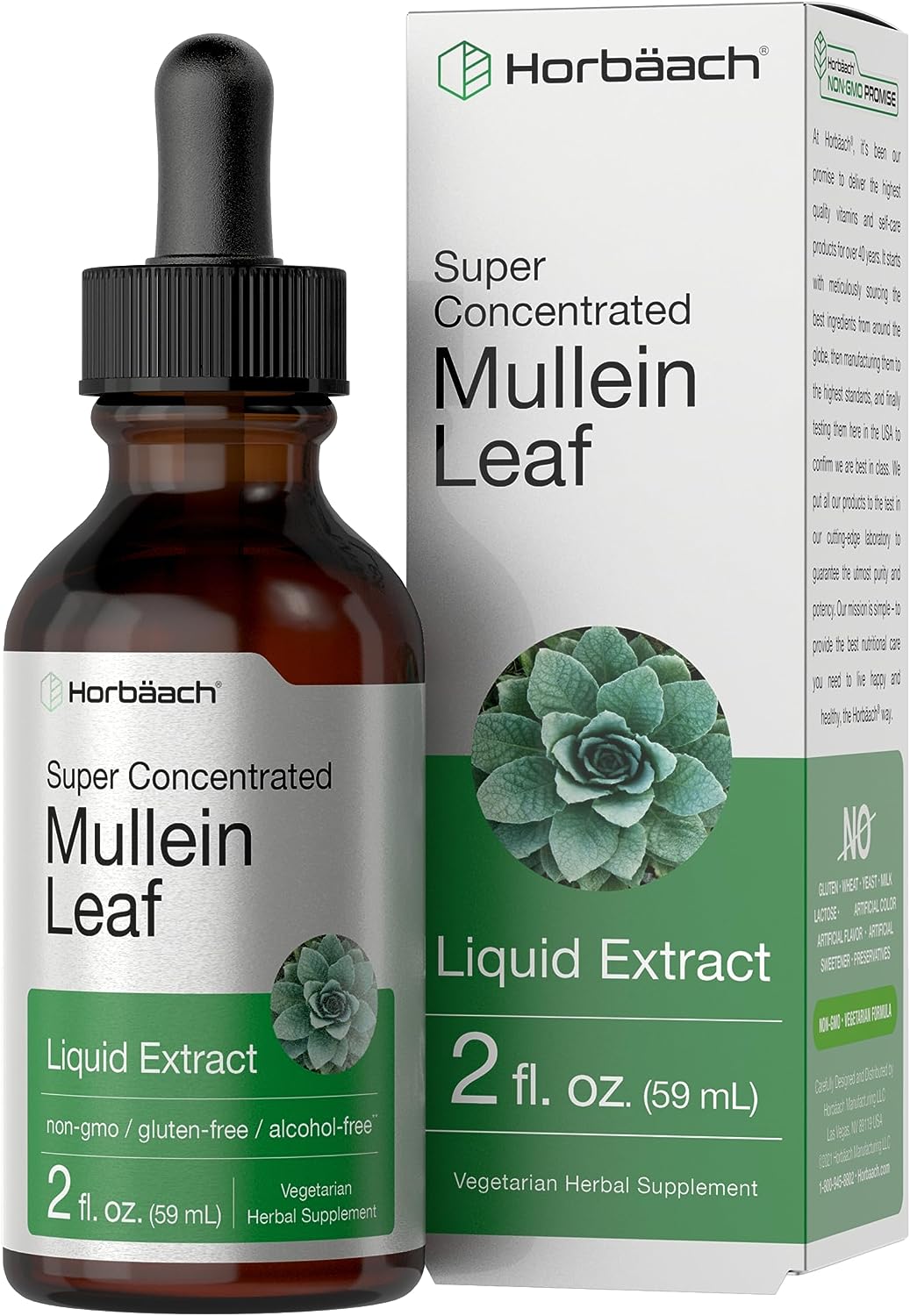 Mullein Leaf Liquid Extract | 2 fl oz