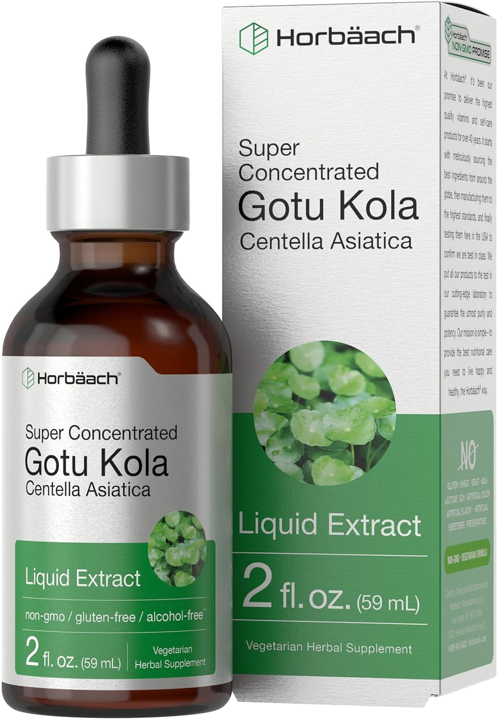 Gotu Kola Extract 2oz Liquid